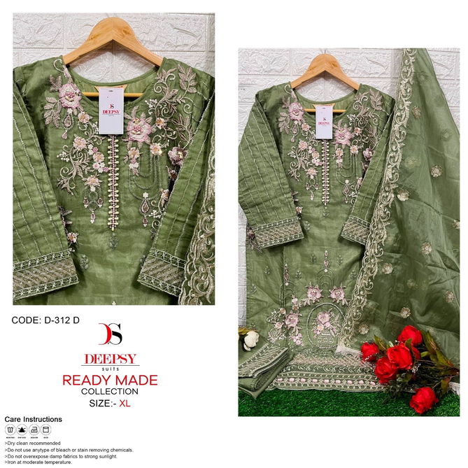 Deepsy 312 Readymade Pakistani Suits Catalog